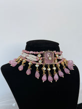 Load image into Gallery viewer, Rita Kundan Set Pink
