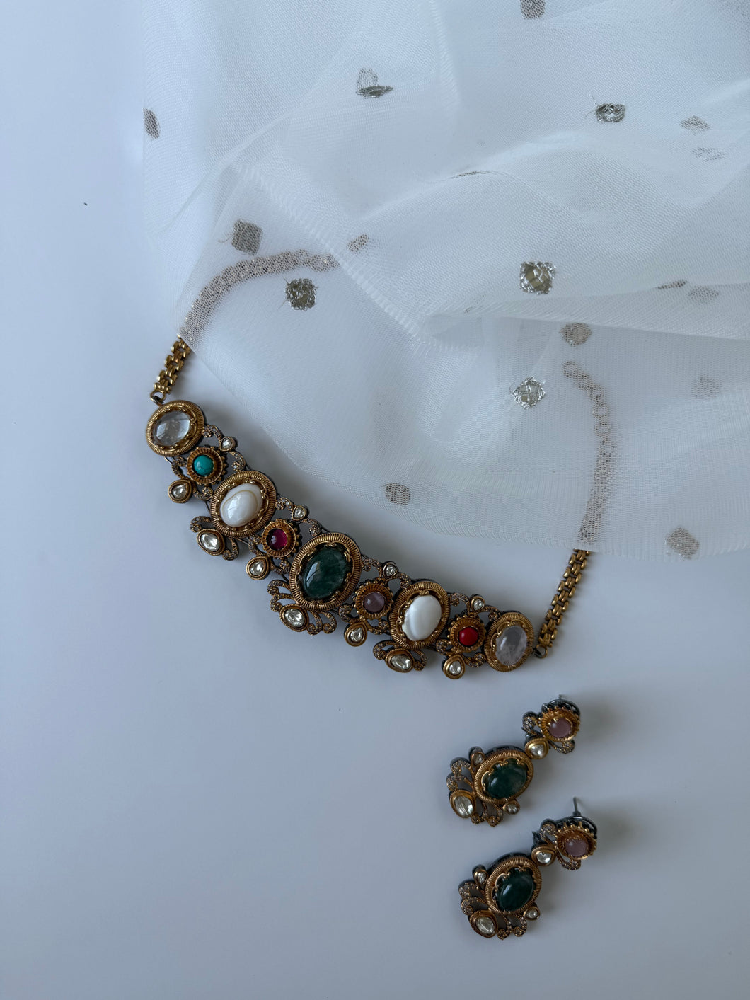 Radhika Sabyasachi Set (green)