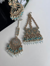 Load image into Gallery viewer, Nabeela Pakistani Set Blue
