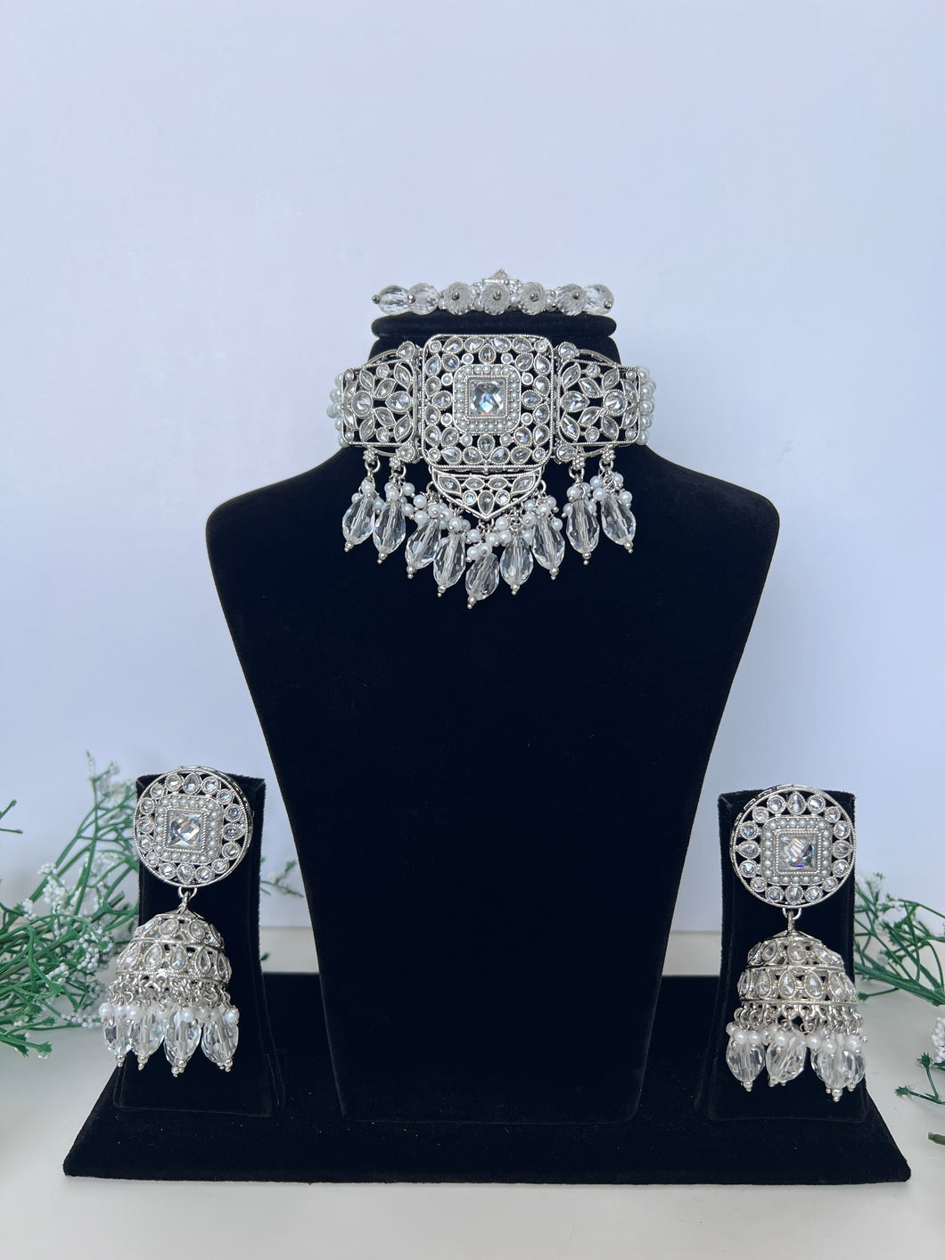 Jaya Crystal Set (silver)