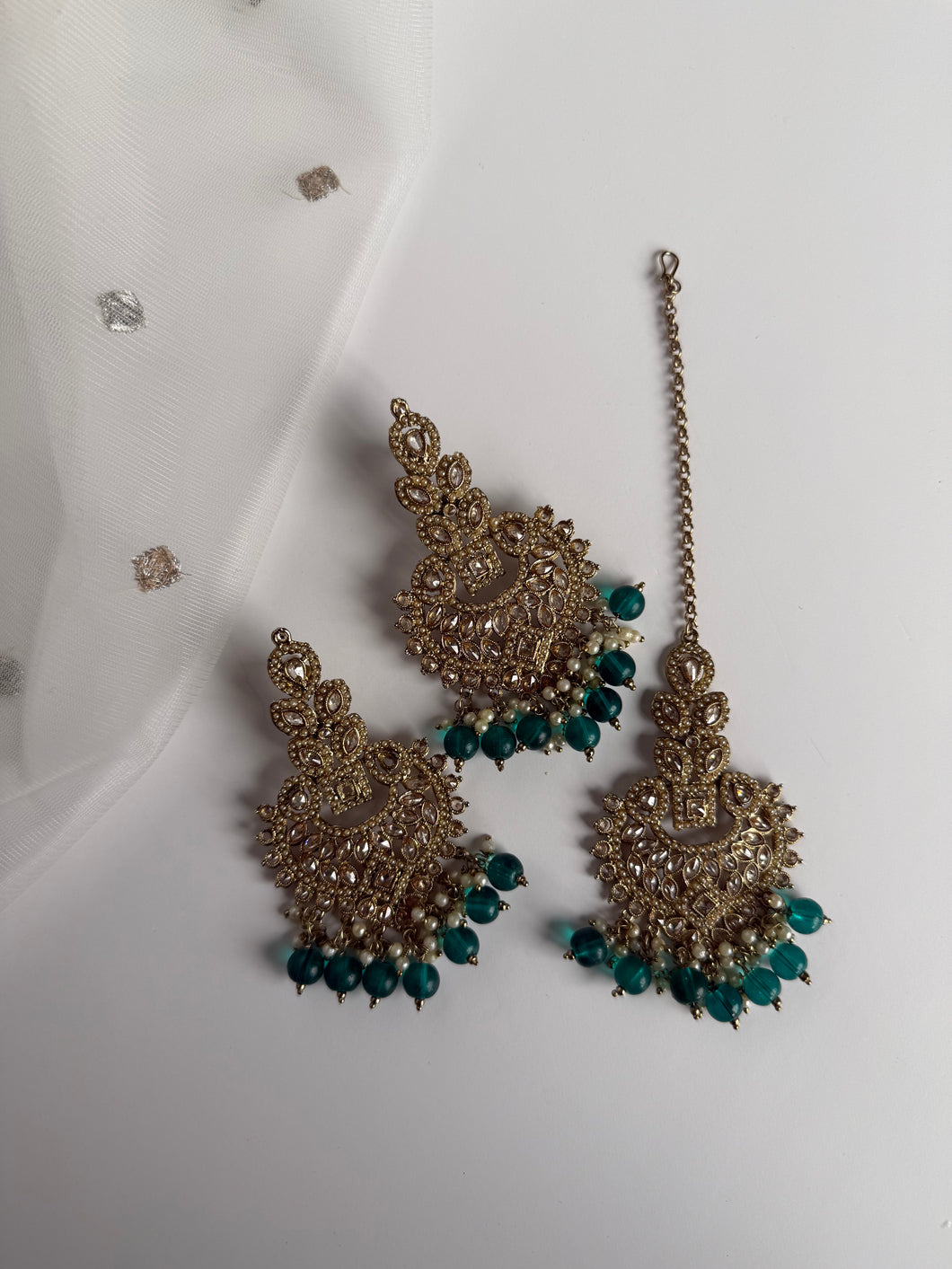 Teal Tikka Set