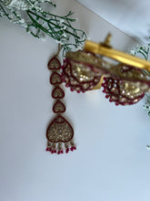 Load image into Gallery viewer, Maroon Jhumke
