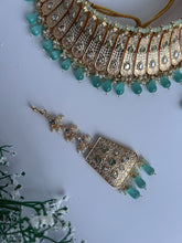 Load image into Gallery viewer, Sage Meenakari Set
