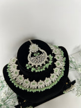 Load image into Gallery viewer, Sage Green &amp; Silver Set
