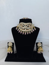 Load image into Gallery viewer, Pink Kundan Set
