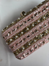 Load image into Gallery viewer, Pink Pearls Clutch
