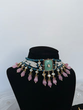 Load image into Gallery viewer, Rita Kundan Pink &amp; Blue
