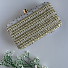 Load image into Gallery viewer, White Pearl Clutch
