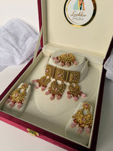 Load image into Gallery viewer, Pink Antique Gold Set
