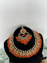 Load image into Gallery viewer, Orange Necklace Set
