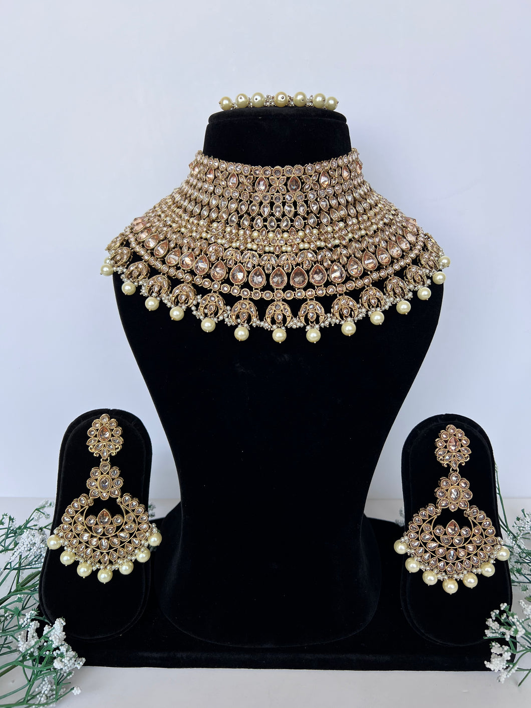 Antique Gold Bridal Set