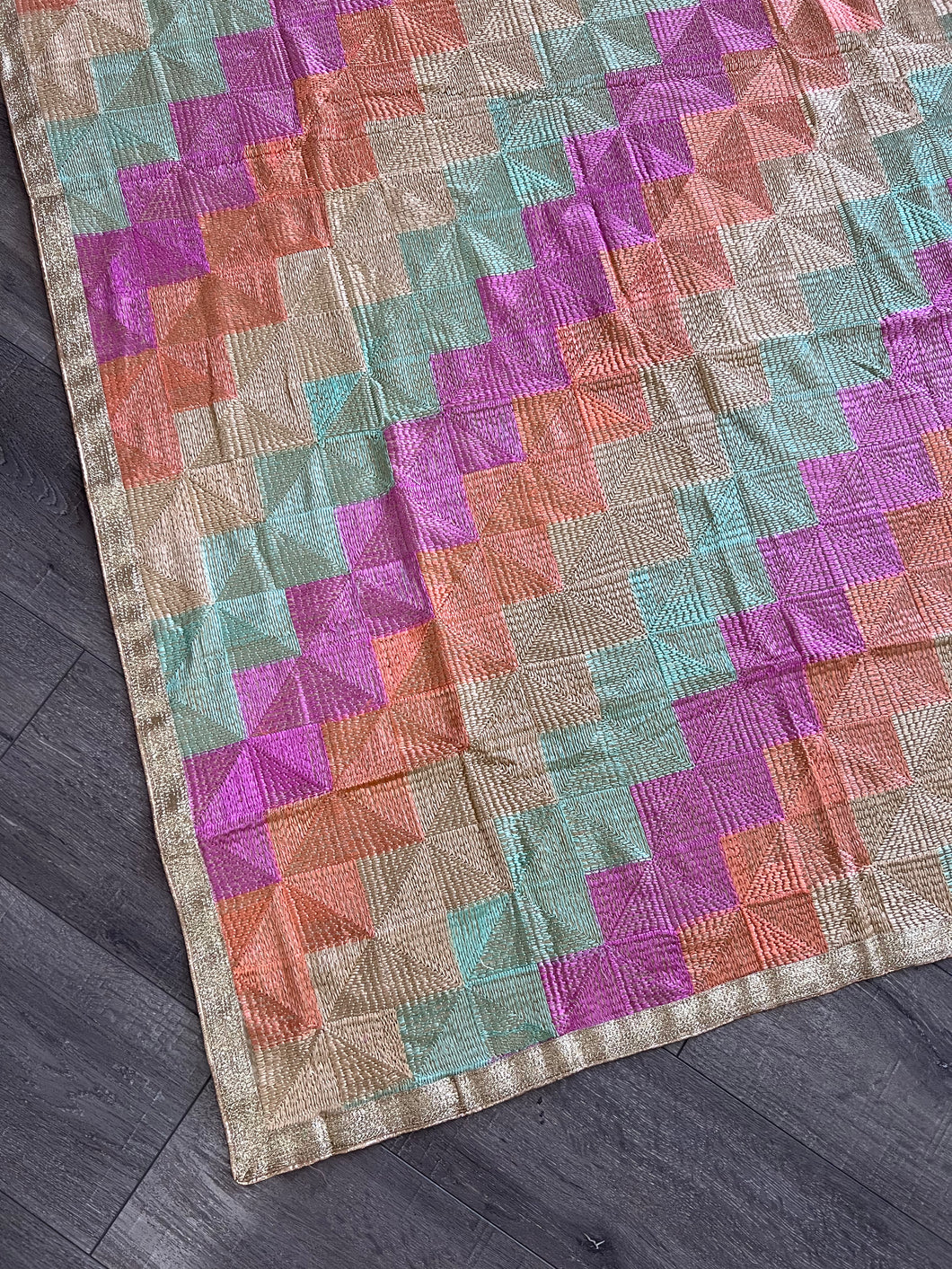 Pastel Phulkari