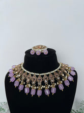 Load image into Gallery viewer, Rehmat Necklace Lilac
