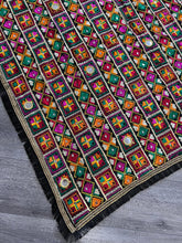 Load image into Gallery viewer, Black Multi Phulkari
