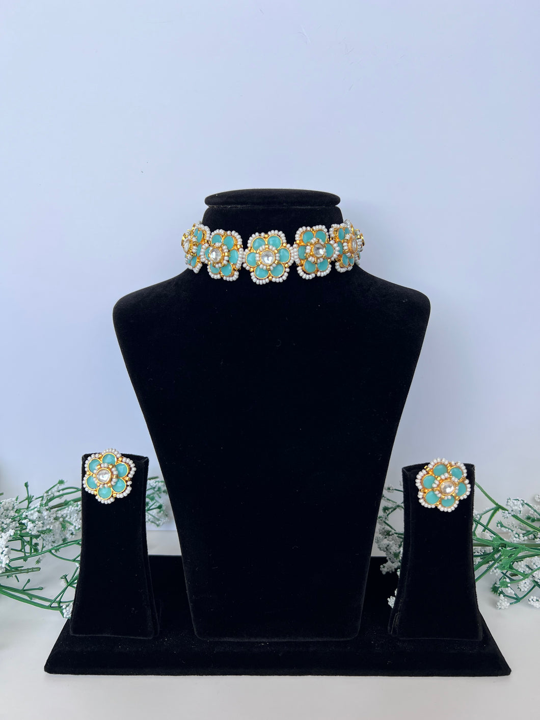 Floral Kundan Choker