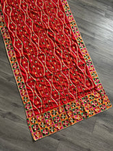 Load image into Gallery viewer, Red Phulkari Dupatta
