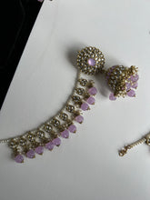 Load image into Gallery viewer, Lilac Kundan Set
