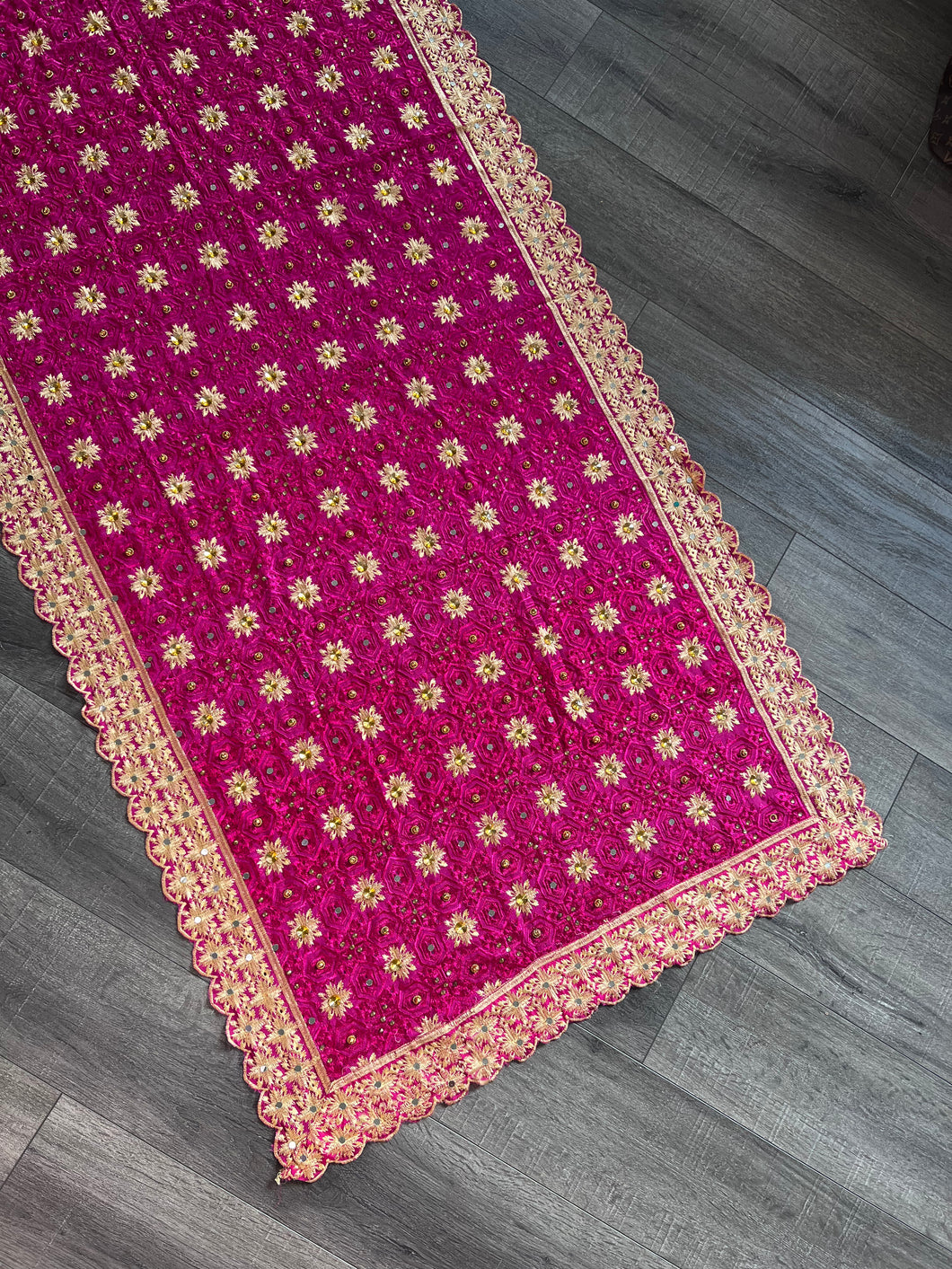 Shagun Phulkari Pink