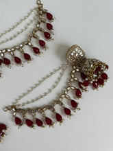 Load image into Gallery viewer, Maroon Bahubali Set
