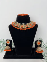 Load image into Gallery viewer, Orange Necklace Set
