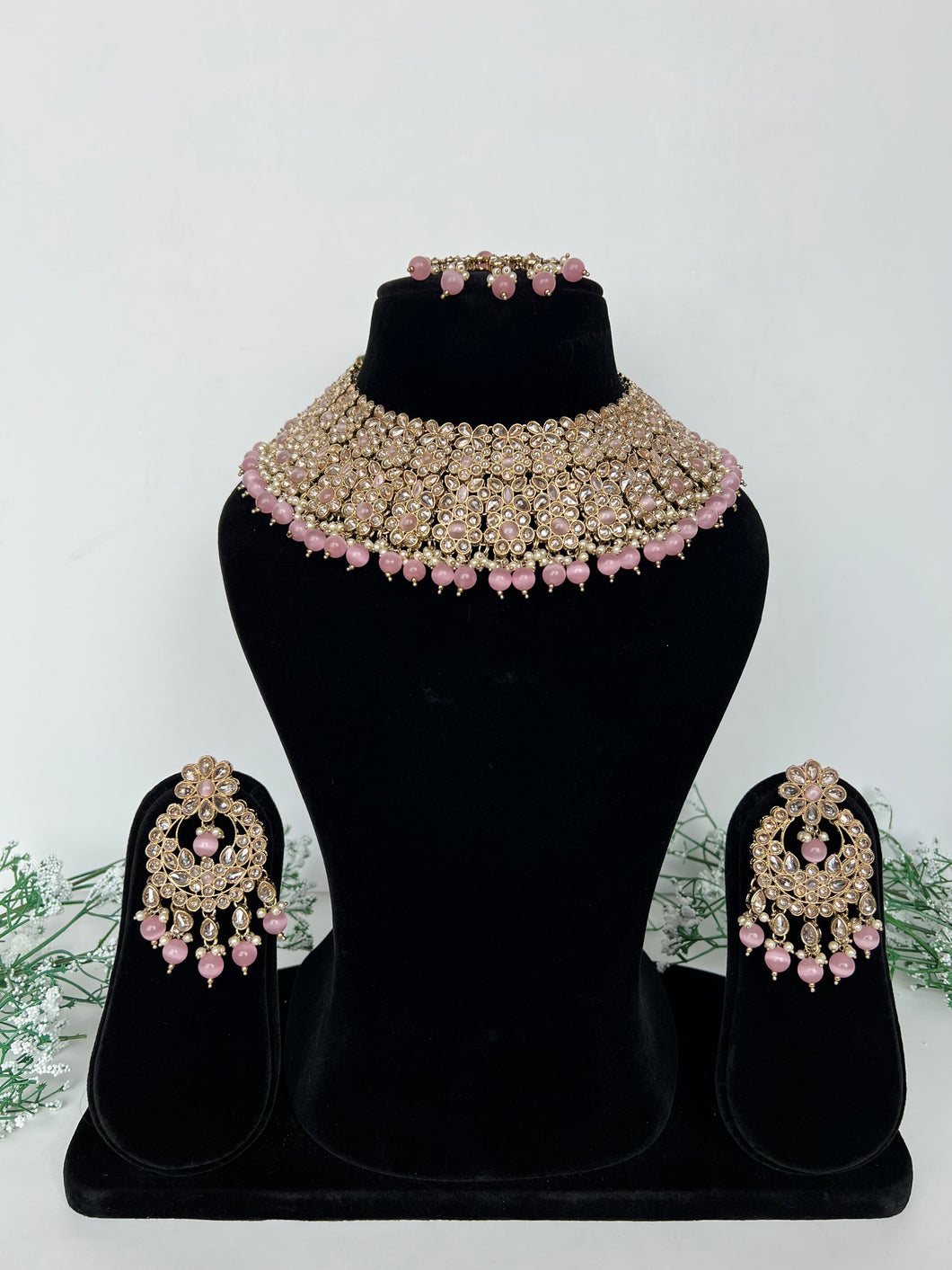 Pink Bridal Set