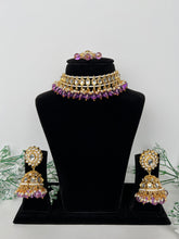 Load image into Gallery viewer, Simple Kundan Set (5 colours)
