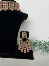 Load image into Gallery viewer, Pink choker set

