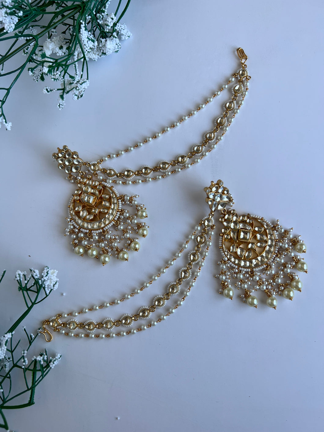 Palavi Kundan Earrings