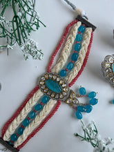 Load image into Gallery viewer, Rohini Blue and Pink
