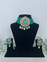 Load image into Gallery viewer, Tania Teal Set
