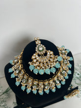 Load image into Gallery viewer, Sukhi Kundan Set Blue

