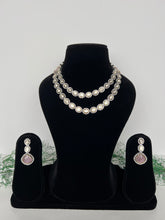 Load image into Gallery viewer, Pink Uncut Kundan Set
