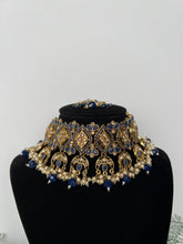 Load image into Gallery viewer, Navy Choker Set
