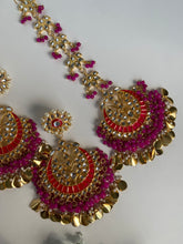 Load image into Gallery viewer, Rani Pink Kundan Set
