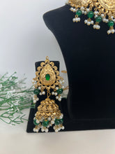 Load image into Gallery viewer, Harman Patra Choker Green
