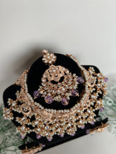 Load image into Gallery viewer, Sohal Meenakari Set Lilac
