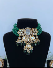 Load image into Gallery viewer, Tiyani Kundan Green
