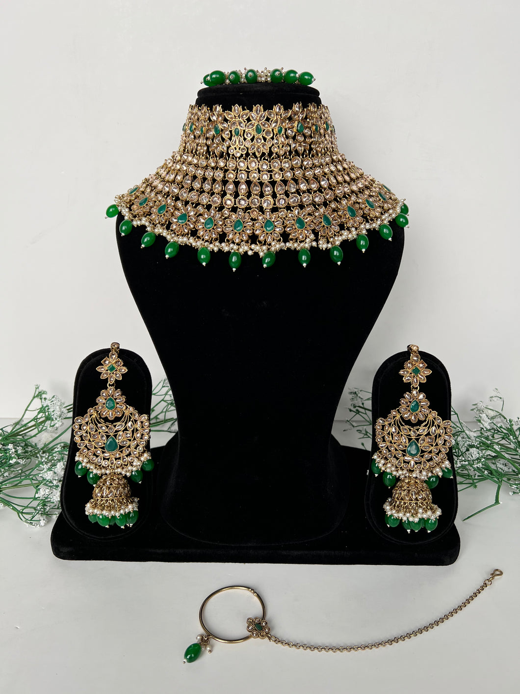 Shami Bridal Set Green