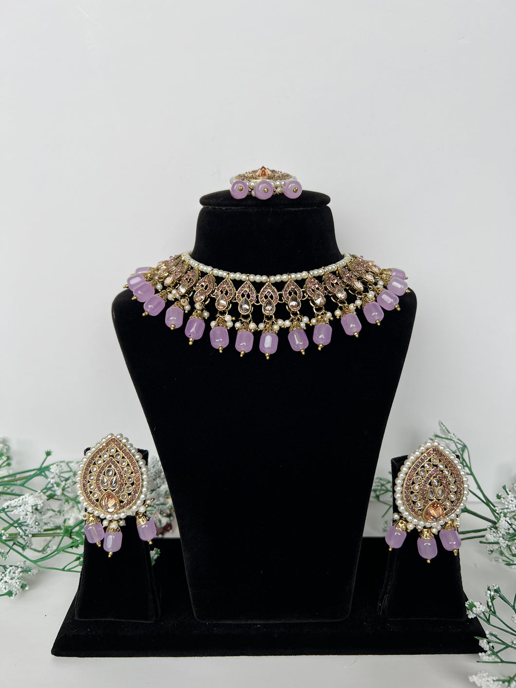 Rehmat Necklace Lilac