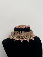 Load image into Gallery viewer, Pink choker set
