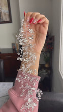 Load and play video in Gallery viewer, Crystal hair piece
