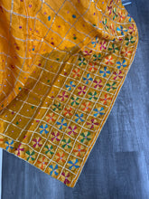 Load image into Gallery viewer, Mustard Pure Phulkari
