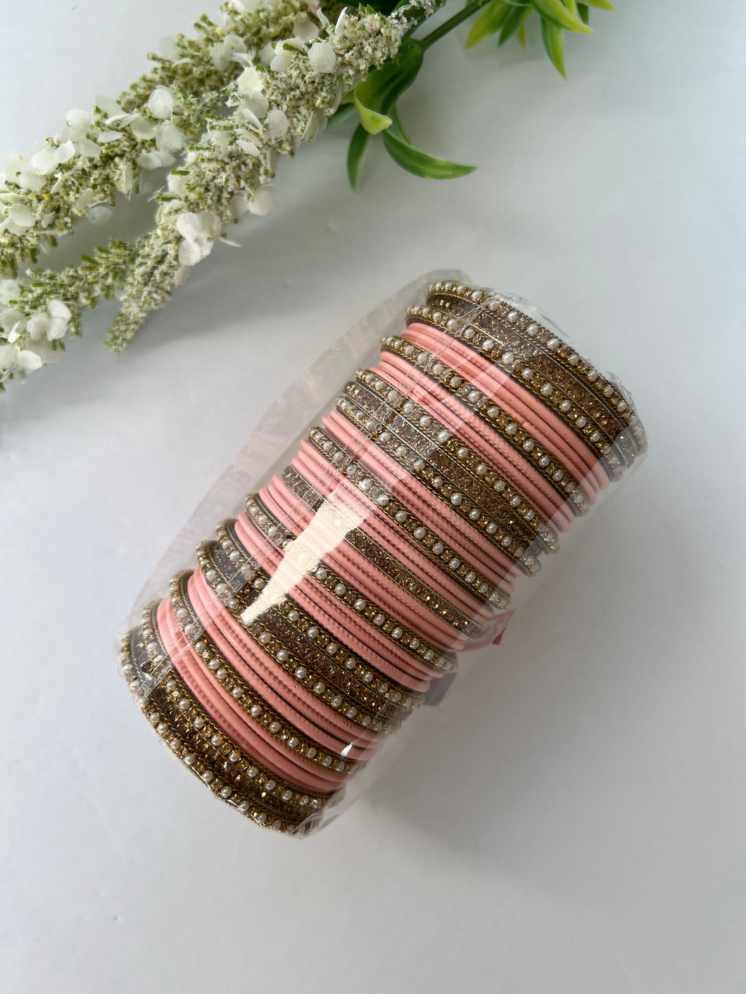 Peach Bangles