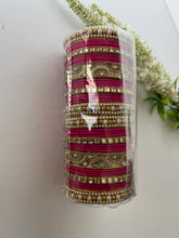 Load image into Gallery viewer, Magenta Bangles
