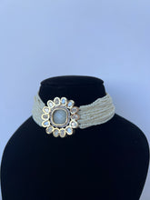 Load image into Gallery viewer, Reet Kundan Choker Mint
