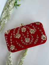 Load image into Gallery viewer, Maroon Clutch
