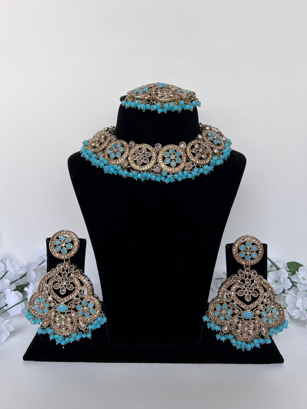 Firoza Necklace Set