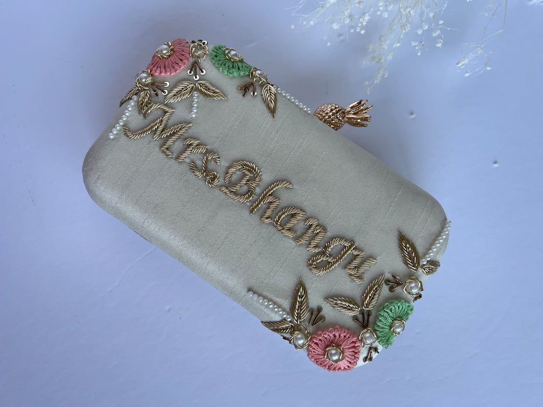 Custom Name Clutch