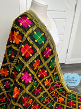 Load image into Gallery viewer, Chinnon Phulkari Black
