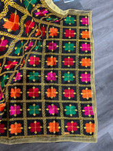 Load image into Gallery viewer, Chinnon Phulkari Black
